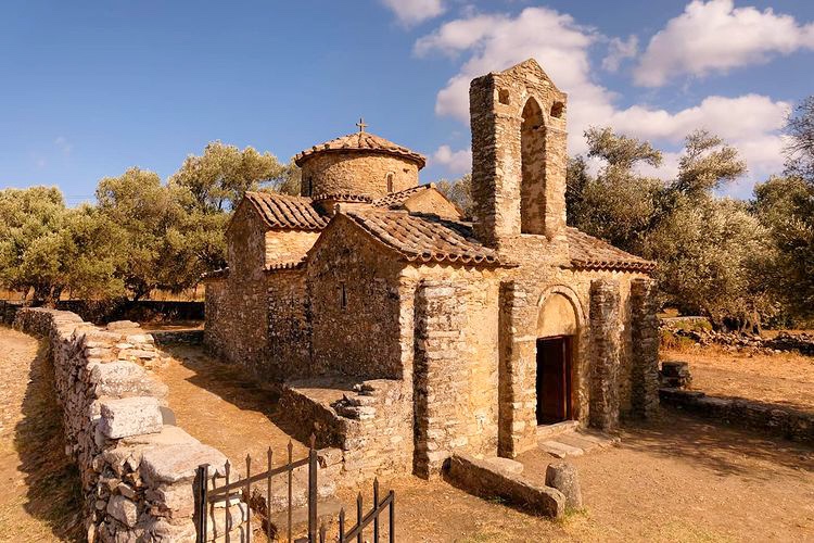 Isola di Naxos: chiesa di Agios Georgios Diasoritis