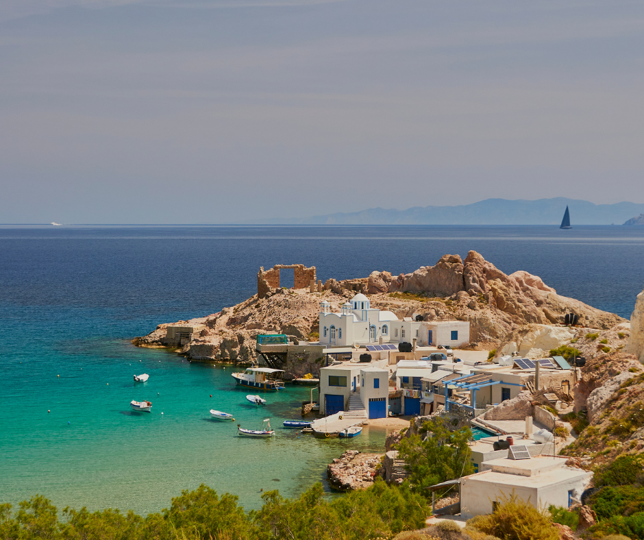 Spiagge Grecia: Firopotamos con i meravigliosi syrmata 